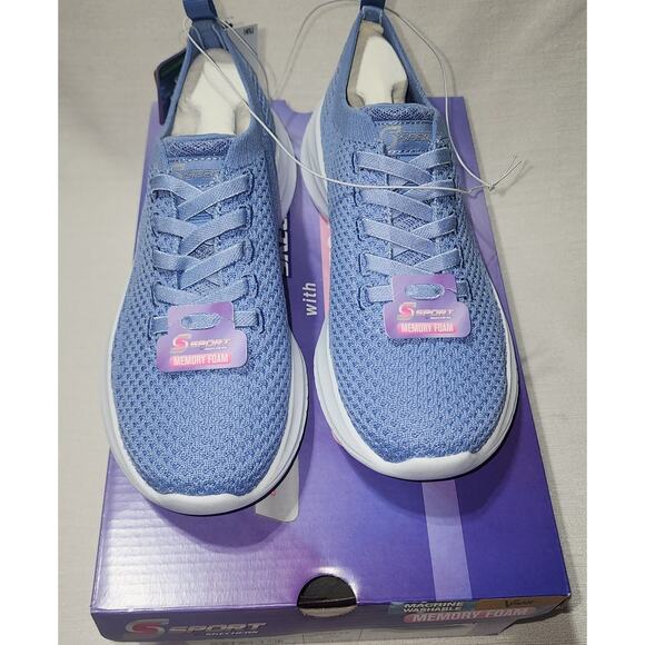 sports by Skechers Resse 2.0 blue size 5 women's - Picture 3 of 6